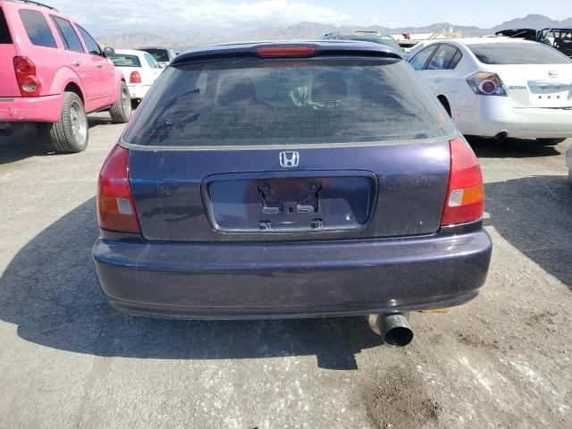 2HGEJ6321VH106657 - 1997 HONDA CIVIC CX PURPLE photo 6