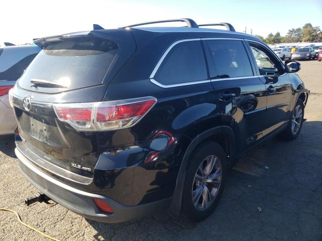 5TDJKRFH2FS084926 - 2015 TOYOTA HIGHLANDER XLE Qara foto 3