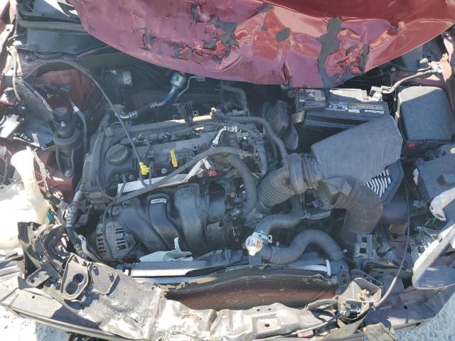 5NPDH4AE7EH531105 - 2014 HYUNDAI ELANTRA SE RED photo 11