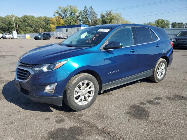 2GNAXKEV6L6163206 - 2020 CHEVROLET EQUINOX LT BLUE photo 1