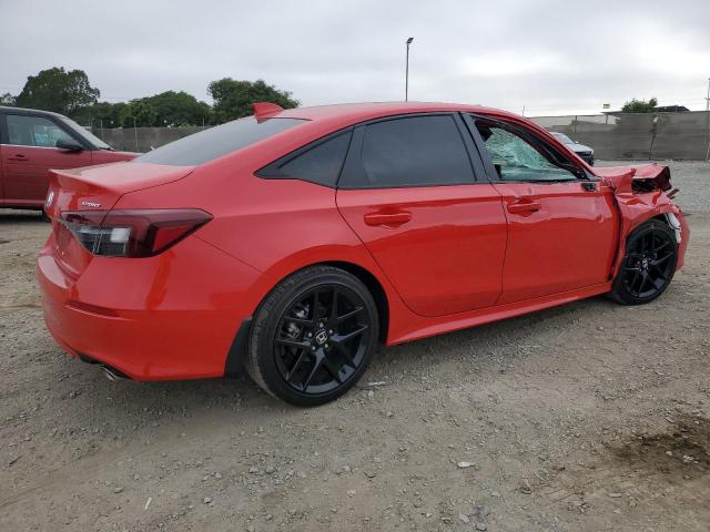 2HGFE2F53SH543434 - 2025 HONDA CIVIC SPORT წითელი ფოტო 3