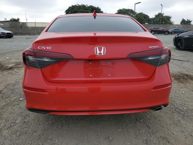 2HGFE2F53SH543434 - 2025 HONDA CIVIC SPORT წითელი ფოტო 6