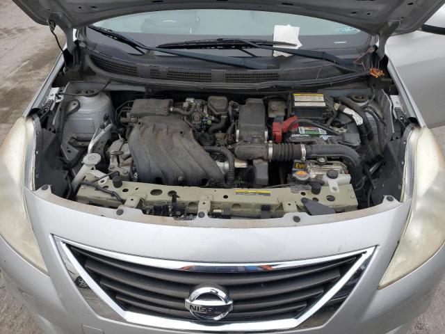 3N1CN7APXEL864246 - 2014 NISSAN VERSA S SILVER photo 11