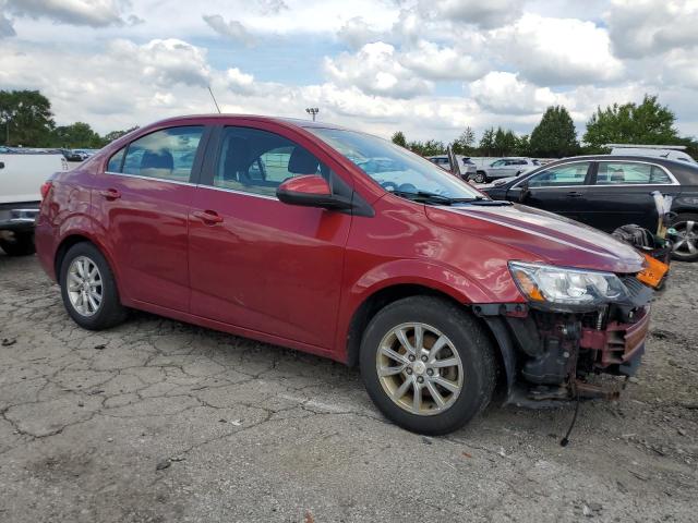 1G1JD5SH0J4129626 - 2018 CHEVROLET SONIC LT RED photo 4