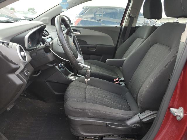 1G1JD5SH0J4129626 - 2018 CHEVROLET SONIC LT RED photo 7