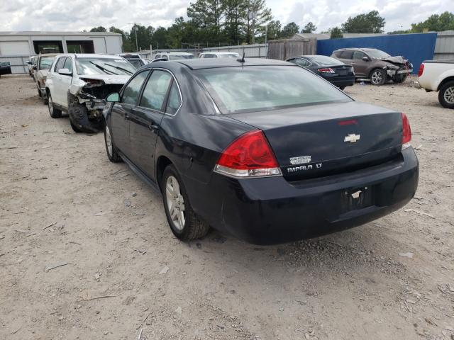 2G1WB5E31E1116798 - 2014 CHEVROLET IMPALA LIM LT BLACK photo 3