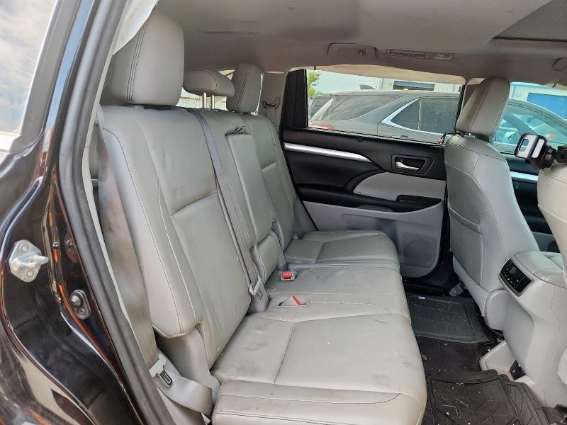 5TDKKRFH2FS118867 - 2015 TOYOTA HIGHLANDER XLE Negro foto 11