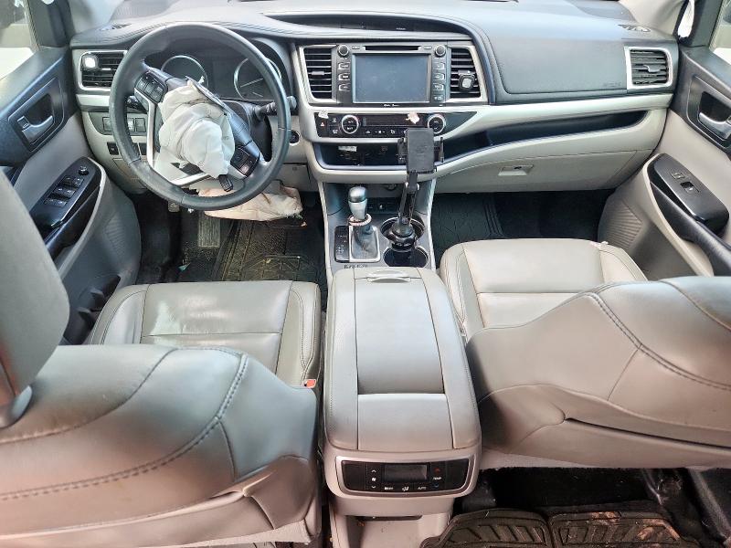 5TDKKRFH2FS118867 - 2015 TOYOTA HIGHLANDER XLE Negro foto 8