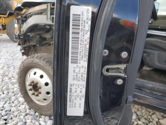 3C63DRHL8CG307802 - 2012 DODGE RAM 3500 SLT BLACK photo 14