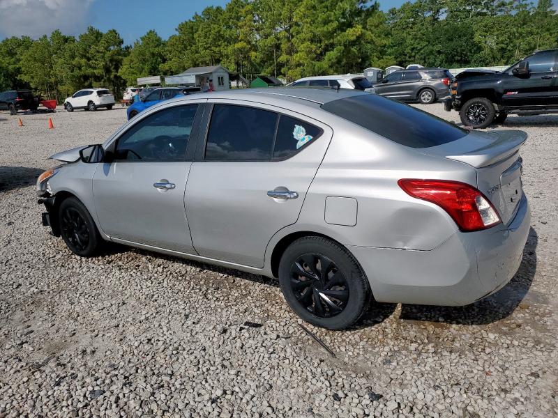 3N1CN7AP0FL849322 - 2015 NISSAN VERSA S SILVER photo 2