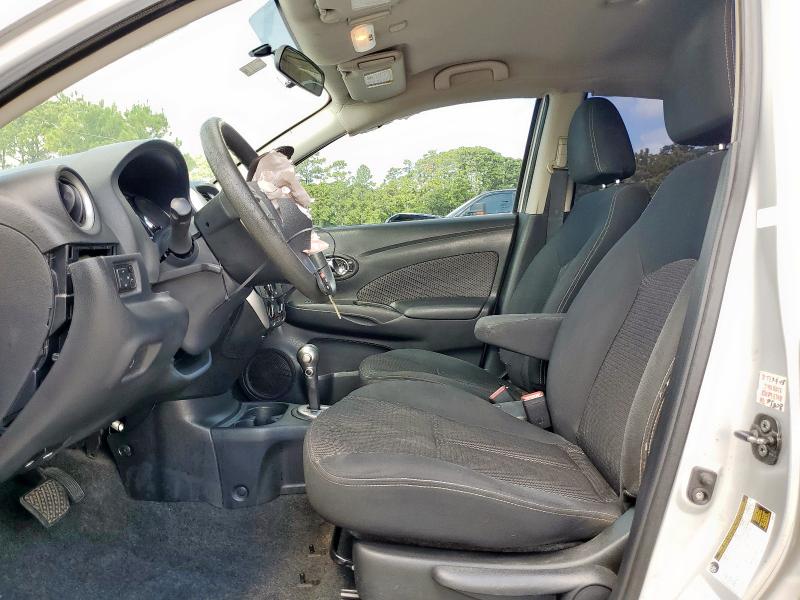 3N1CN7AP0FL849322 - 2015 NISSAN VERSA S SILVER photo 7