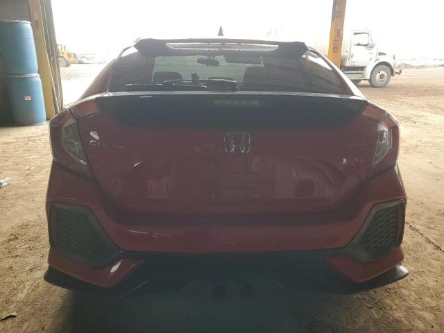 SHHFK7H40HU411379 - 2017 HONDA CIVIC SPORT RED photo 6