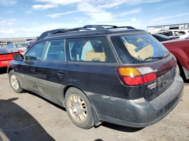 4S3BH896627647813 - 2002 SUBARU LEGACY OUTBACK H6 3.0 VDC BLACK photo 2