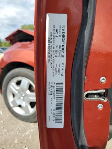 1B3CB1HAXAD587975 - 2010 DODGE CALIBER EXPRESS ORANGE photo 12