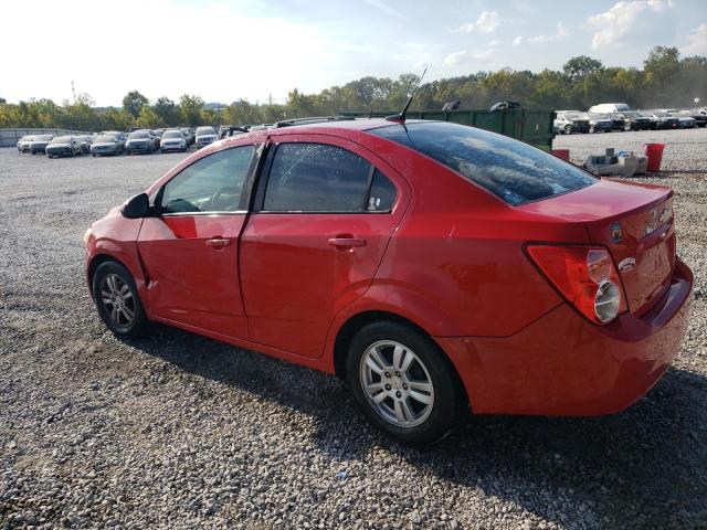 1G1JA5SH1C4157074 - 2012 CHEVROLET SONIC LS RED photo 2