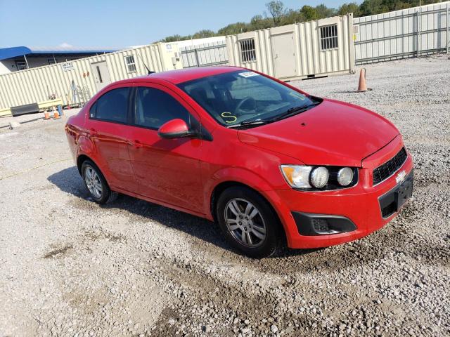 1G1JA5SH1C4157074 - 2012 CHEVROLET SONIC LS RED photo 4