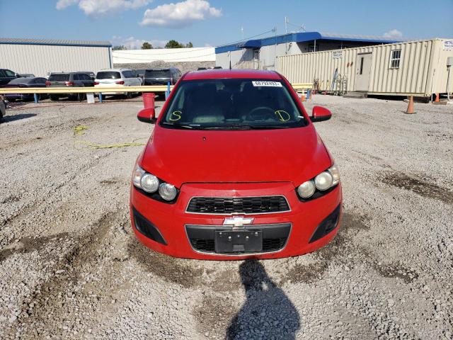 1G1JA5SH1C4157074 - 2012 CHEVROLET SONIC LS RED photo 5