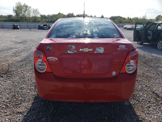 1G1JA5SH1C4157074 - 2012 CHEVROLET SONIC LS RED photo 6