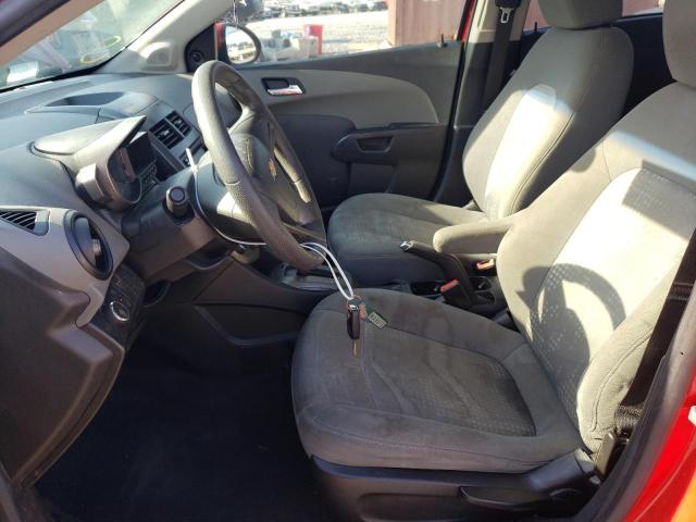 1G1JA5SH1C4157074 - 2012 CHEVROLET SONIC LS 红色 照片 7