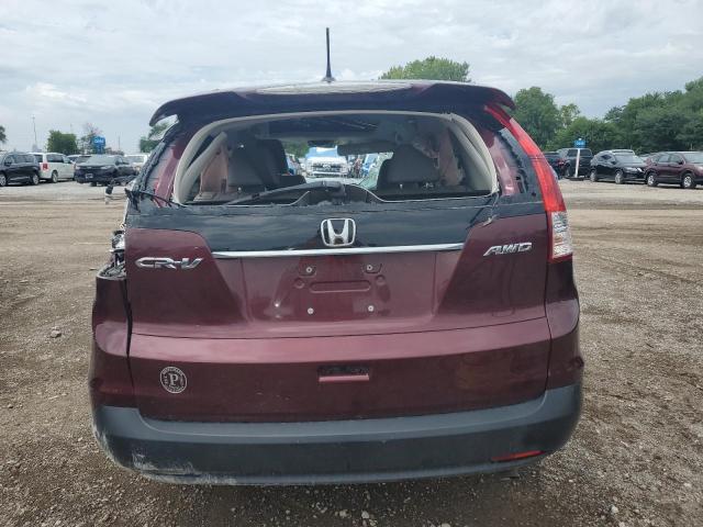 5J6RM4H74CL046996 - 2012 HONDA CR-V EXL 栗色 照片 6