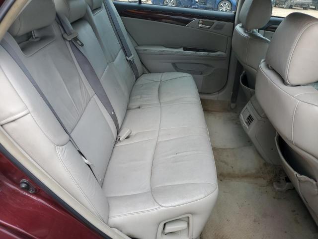 4T1BK36B28U291856 - 2008 TOYOTA AVALON XL MAROON photo 10