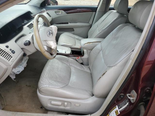 4T1BK36B28U291856 - 2008 TOYOTA AVALON XL MAROON photo 7