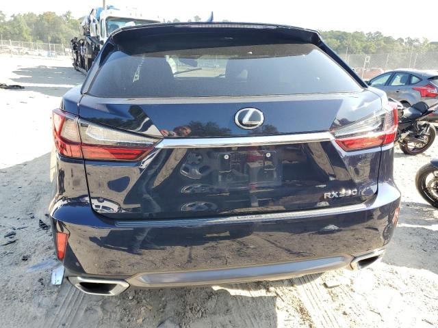 2T2BZMCAXKC198228 - 2019 LEXUS RX 350 BASE BLUE photo 6