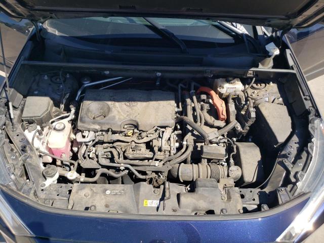 2T3DWRFV1KW005701 - 2019 TOYOTA RAV4 LIMITED BLUE photo 11