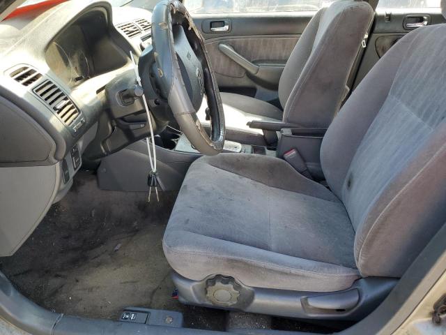 JHMES16545S007584 - 2005 HONDA CIVIC LX SILVER photo 7