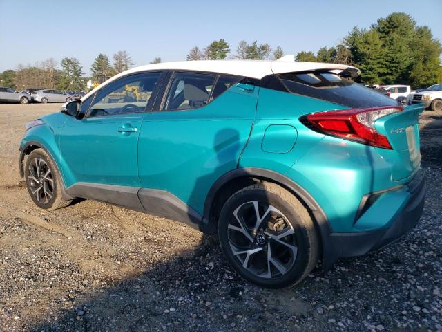 NMTKHMBX6JR037330 - 2018 TOYOTA C-HR XLE TURQUOISE photo 2