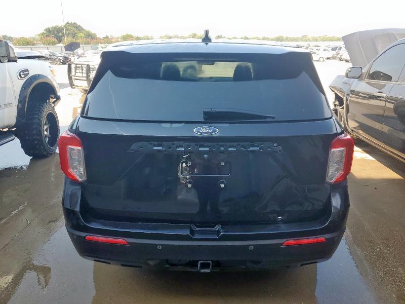 1FM5K8AC0LGA03737 - 2020 FORD EXPLORER POLICE INTERCEPTOR BLACK photo 6