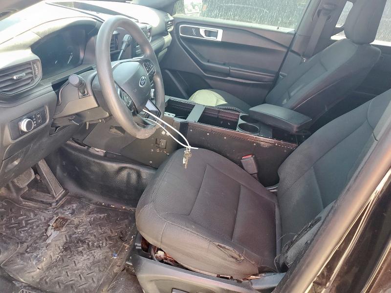 1FM5K8AC0LGA03737 - 2020 FORD EXPLORER POLICE INTERCEPTOR BLACK photo 7