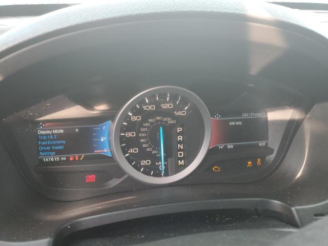 1FM5K8GT6EGA35926 - 2014 FORD EXPLORER SPORT WHITE photo 9