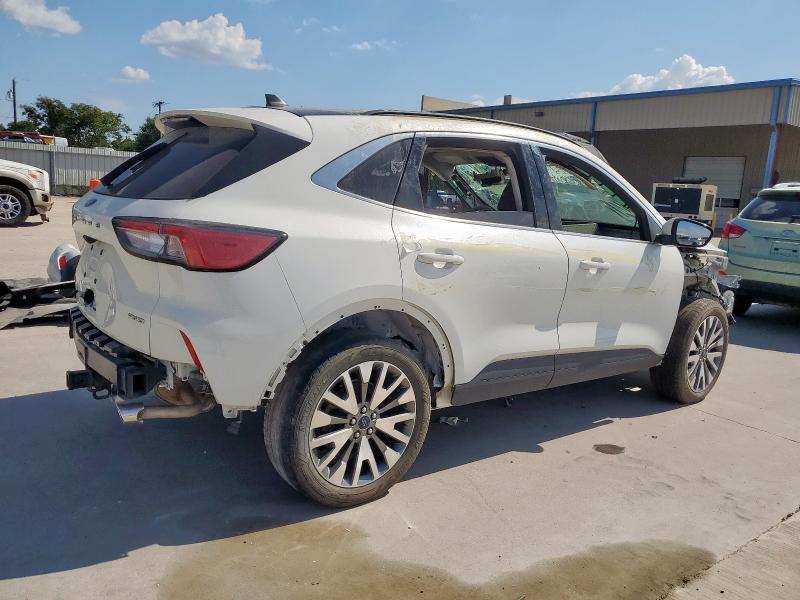 1FMCU9J91NUB93886 - 2022 FORD ESCAPE TITANIUM თეთრი ფოტო 3