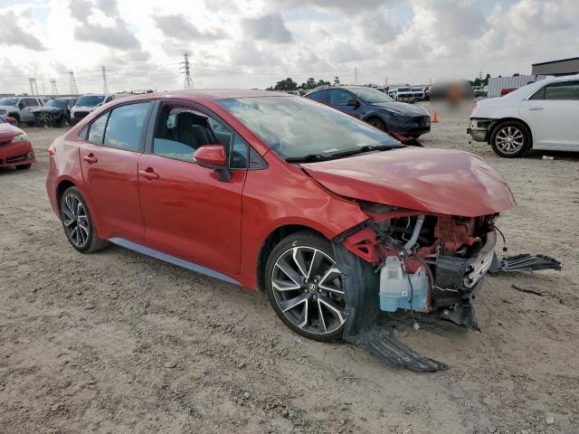 5YFS4RCE6LP044653 - 2020 TOYOTA COROLLA SE RED photo 4