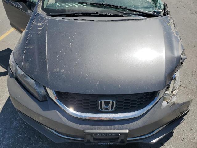 2HGFB2F51DH602329 - 2013 HONDA CIVIC LX GRAY photo 11