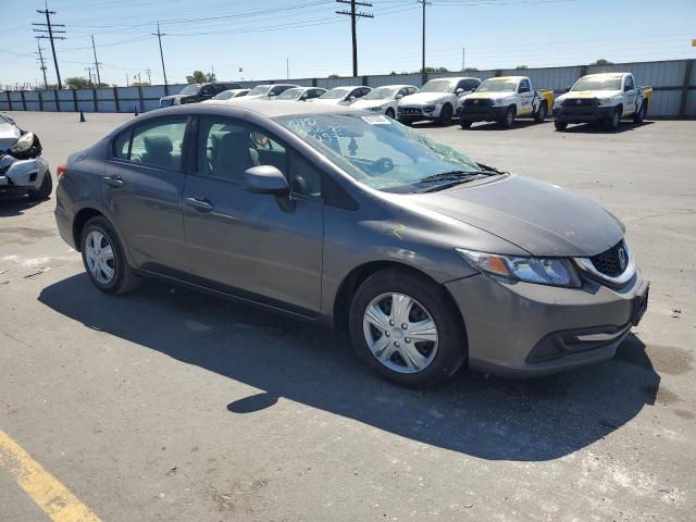 2HGFB2F51DH602329 - 2013 HONDA CIVIC LX GRAY photo 4