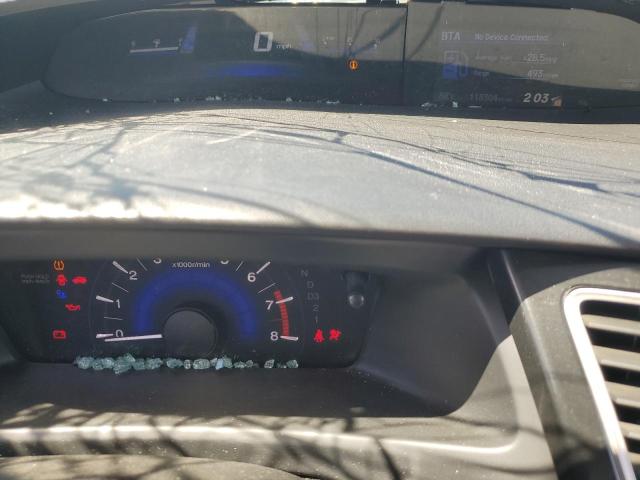 2HGFB2F51DH602329 - 2013 HONDA CIVIC LX GRAY photo 9