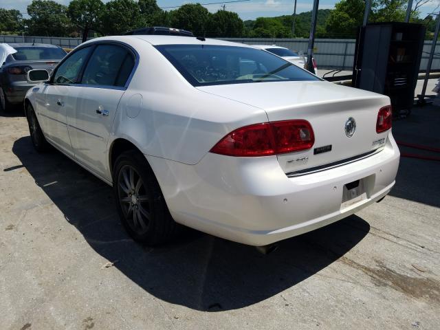 1G4HE57Y26U147625 - 2006 BUICK LUCERNE CXS WHITE photo 3