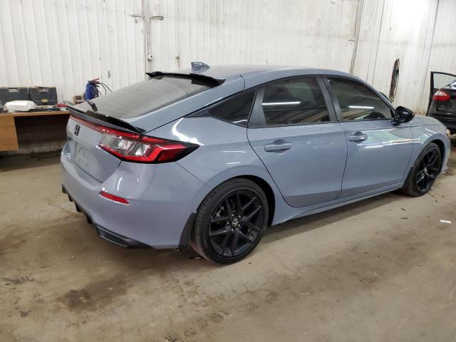 19XFL2H88NE015450 - 2022 HONDA CIVIC SPORT GRAY photo 3