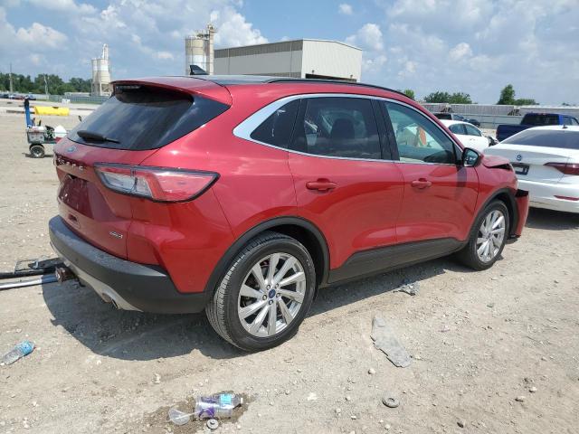 1FMCU9DZ9MUA94727 - 2021 FORD ESCAPE TITANIUM RED photo 3