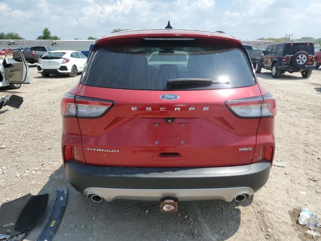 1FMCU9DZ9MUA94727 - 2021 FORD ESCAPE TITANIUM RED photo 6
