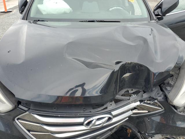 5XYZT3LB8GG342216 - 2016 HYUNDAI SANTA FE S BLACK photo 12