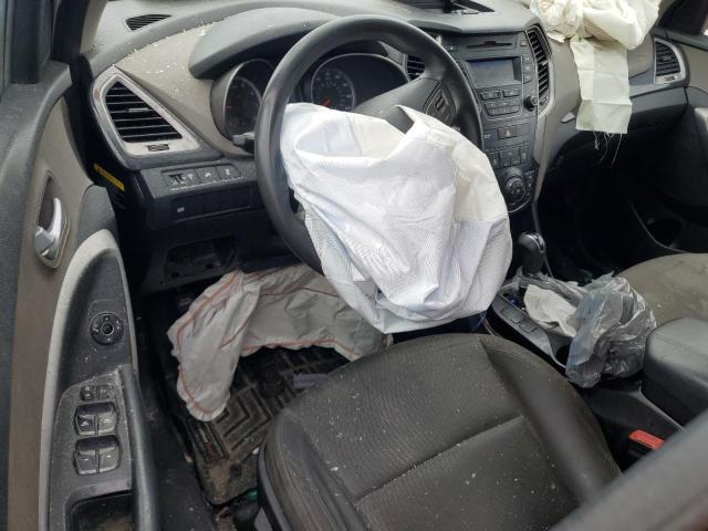 5XYZT3LB8GG342216 - 2016 HYUNDAI SANTA FE S BLACK photo 8