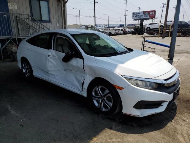 2HGFC2F56JH581664 - 2018 HONDA CIVIC LX თეთრი ფოტო 4