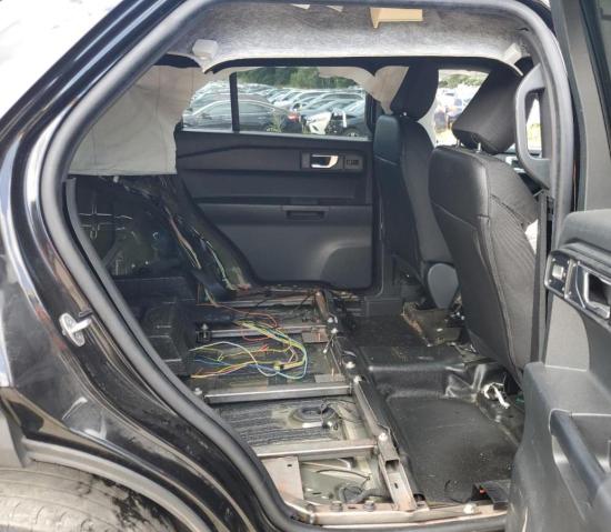 1FM5K8AW1NNA02766 - 2022 FORD EXPLORER POLICE INTERCEPTOR 黑色 照片 11