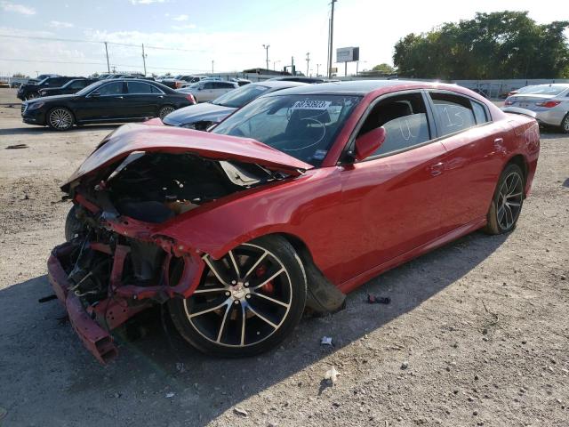 2C3CDXGJ9GH326933 - 2016 DODGE CHARGER R/T SCAT PACK RED photo 1