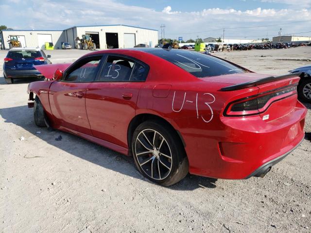 2C3CDXGJ9GH326933 - 2016 DODGE CHARGER R/T SCAT PACK RED photo 2