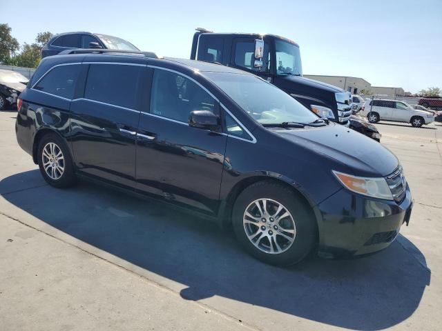 5FNRL5H67BB052413 - 2011 HONDA ODYSSEY EXL შავი ფოტო 4