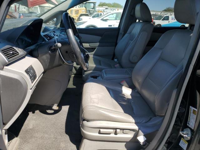 5FNRL5H67BB052413 - 2011 HONDA ODYSSEY EXL შავი ფოტო 7